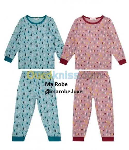 pyjama +tablier+tenu de travail