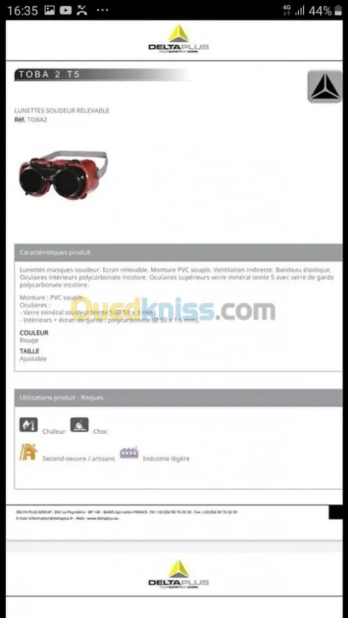 distribution des gants lunette casque 
