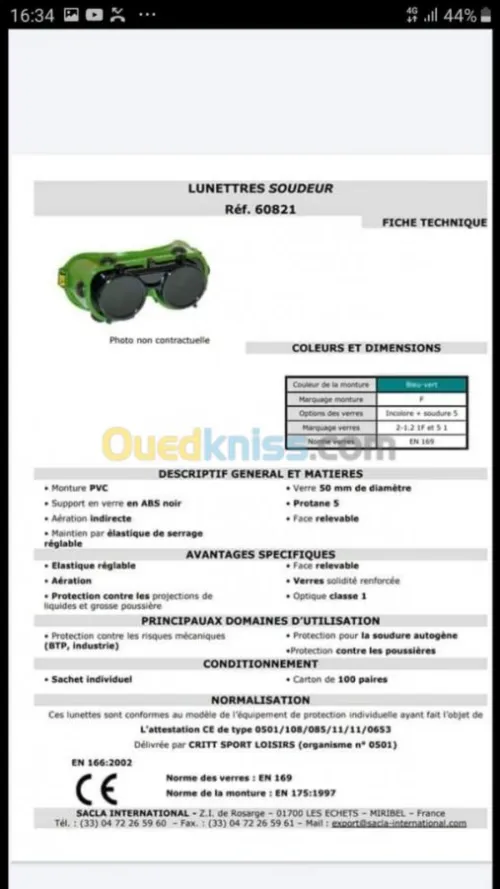 distribution des gants lunette casque 