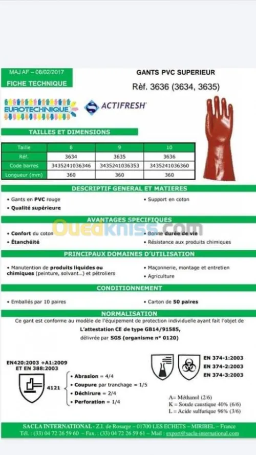 distribution des gants lunette casque 