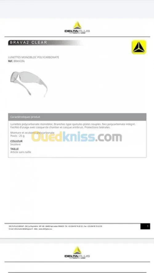 distribution des gants lunette casque 