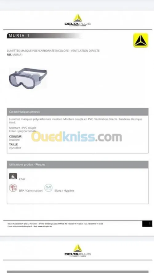 distribution des gants lunette casque 