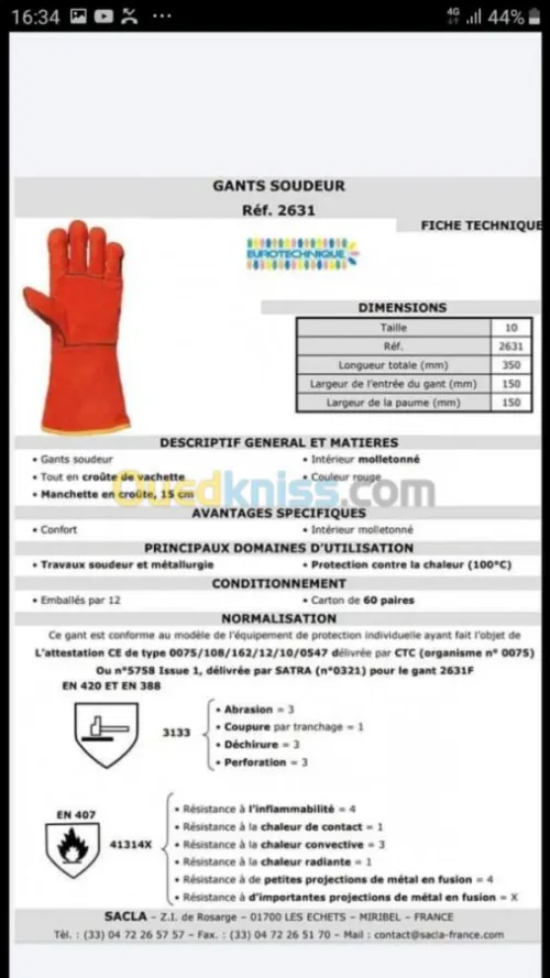 distribution des gants lunette casque 