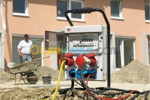 Coffret électrique de chantier