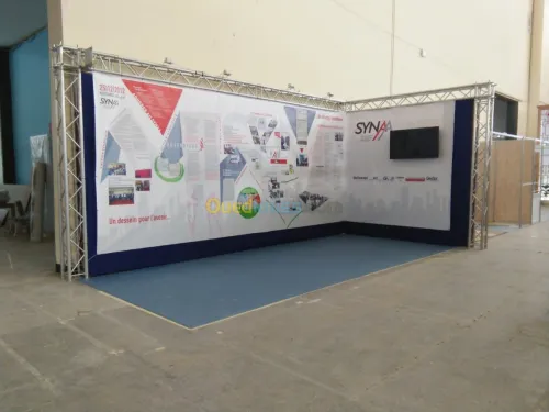Location structure en aluminium