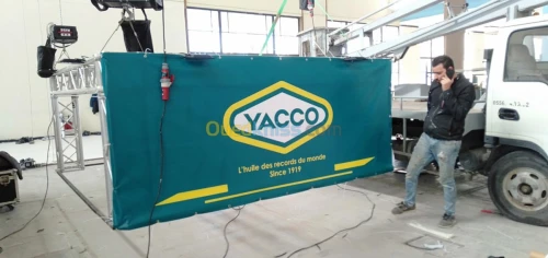 Location structure en aluminium