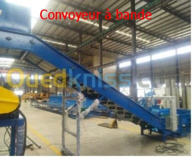 Ligne de recyclage plastique PEHD-PVC