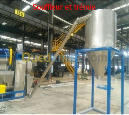 Ligne de recyclage plastique PEHD-PVC