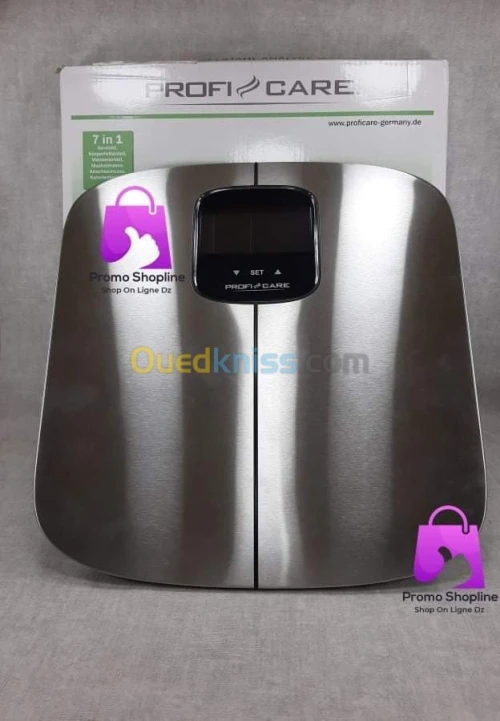 Pèsse personne inox profi care 7en1  