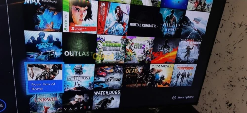 Xbox One 1T fat+ Pleusiures des Jeux. 