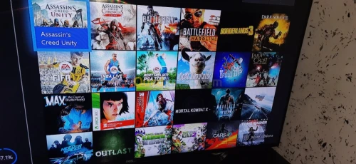 Xbox One 1T fat+ Pleusiures des Jeux. 