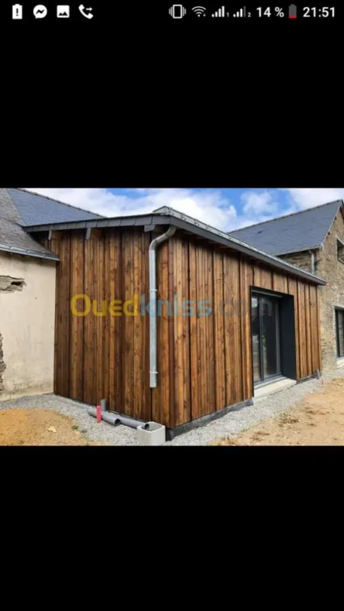 Habillage bois..mdf.