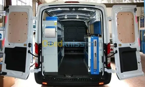 Aménagement atelier mobile