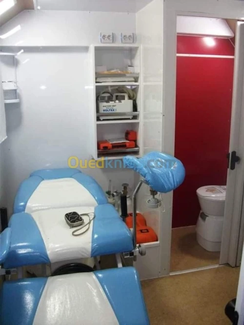 Aménagement ambulance clinique mobile