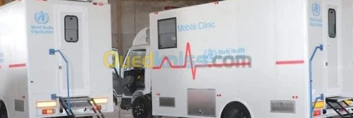 Aménagement ambulance clinique mobile