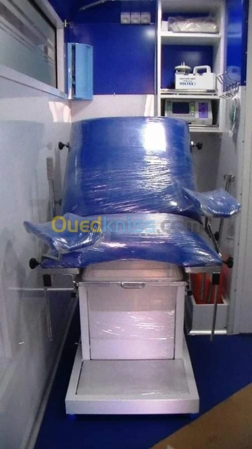 Aménagement ambulance clinique mobile