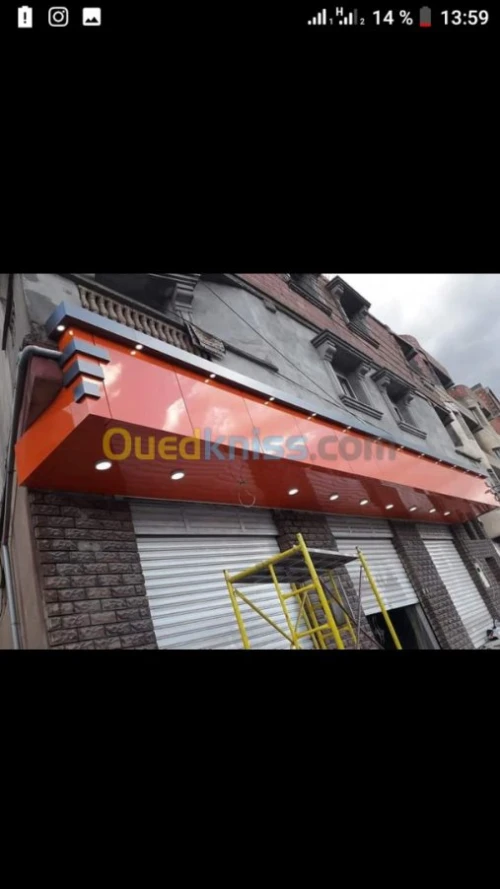 Enseigne lumineuse.panneau led.lettre 