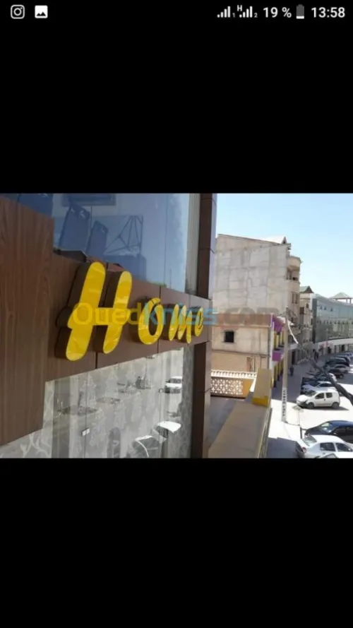 Enseigne lumineuse.panneau led.lettre 