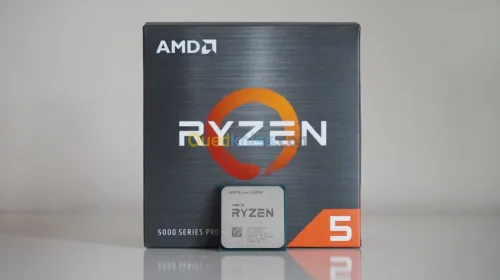 PROCESSEUR AMD RYZEN 5 5600X - SOCKET AM4 - 6 CORE - 12 THREADS - 4.6 GHZ - 32 Mo -BOX AVEC VENTILO