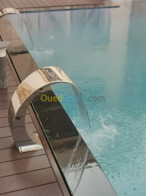 Piscines. Cascades jardins 