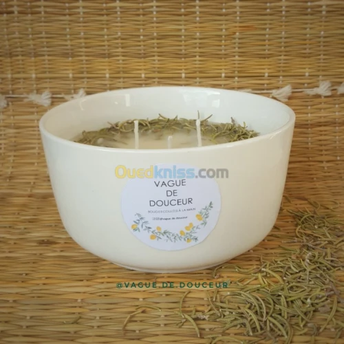 Bougies artisanales, fondants, galets 
