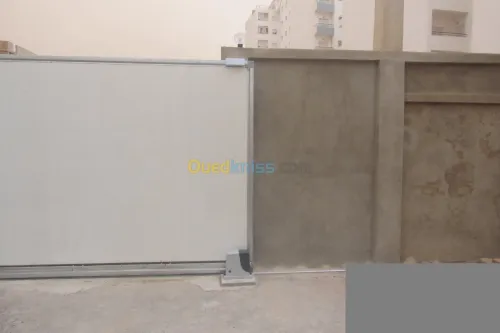 Rideaux automatique,vérin,coulissant