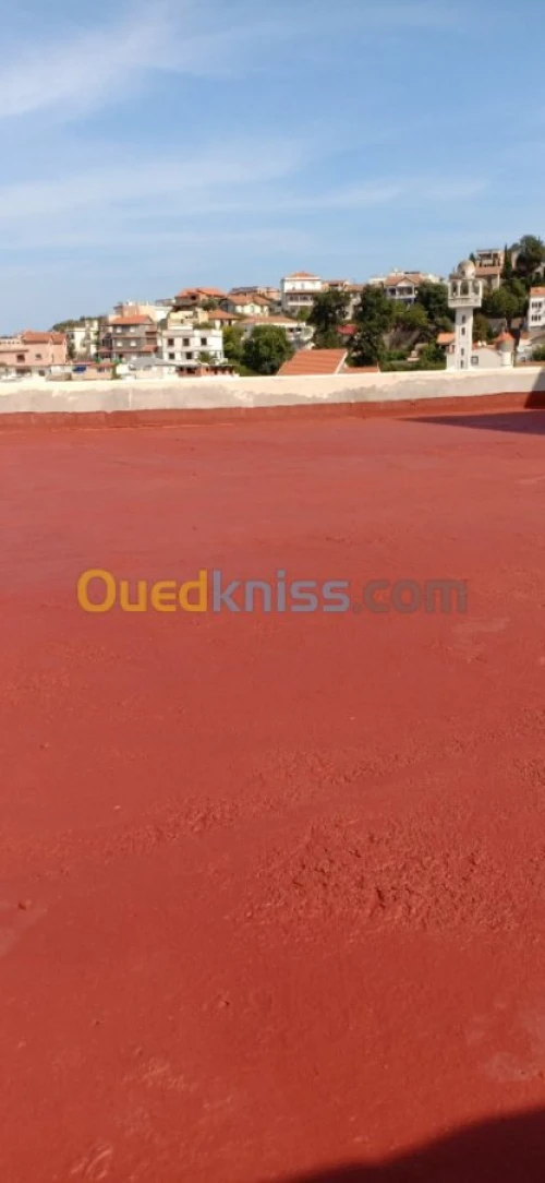 Étanchéité liquide , étanchéité résine