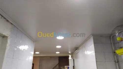 electricité placoplatr pvc et peinture