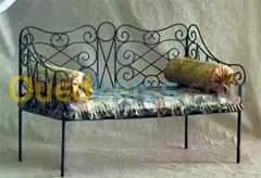 Fer forgé et bois 