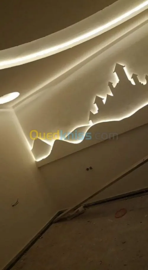 Décoration d'intérieur placoplâtre