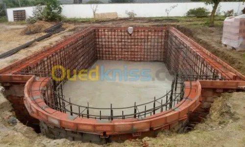 Construction piscines.