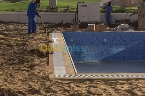 Construction piscines.
