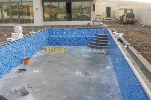 Construction piscines.