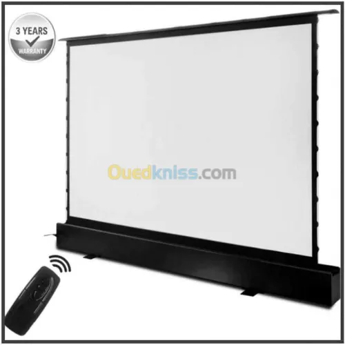 Ecran de projection mural motorise
