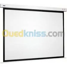 Ecran de projection mural motorise
