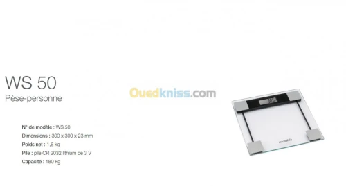 Pèse personne MICROLIFE WS 50