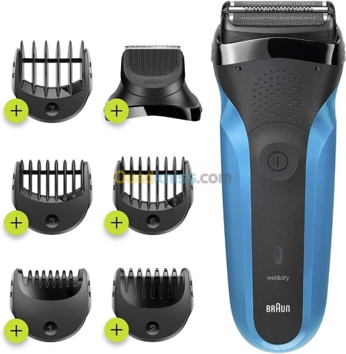 Braun Rasoir électrique /Tondeuse 3en1 WET AND DRY  310BT