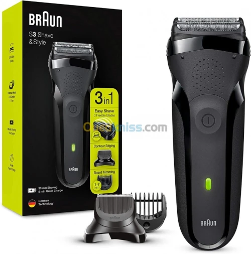 Rasoir électrique/ Tondeuse 3en1 Braun  300BT