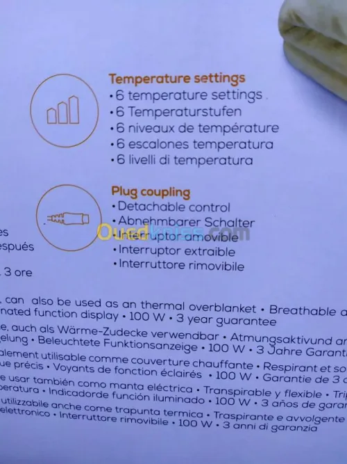 Cape chauffante HD 50 Cosy de Beurer