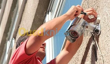 Installation camera de surveillance