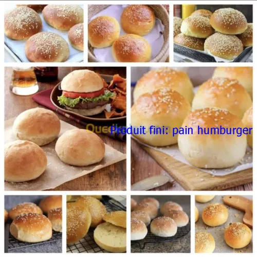 Fabrication Pain  Hamburger Et Panini