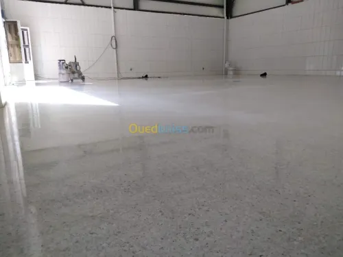 تنظيف وتلميع الأرضيه ponsage lustrage 
