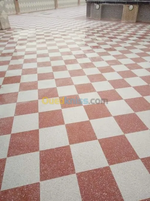 تنظيف وتلميع الأرضيه ponsage lustrage 