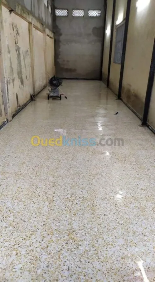 تنظيف وتلميع الأرضيه ponsage lustrage 