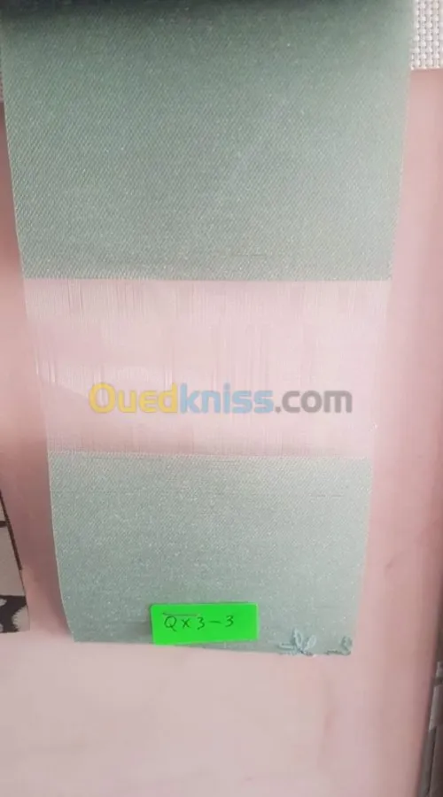 Fabrication de store duo, Californiens