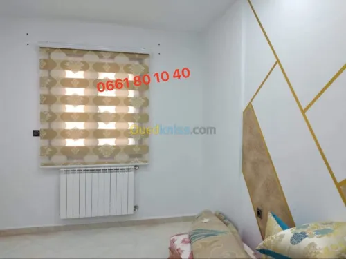 Fabrication de store duo, Californiens
