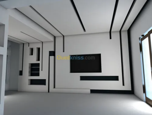Design intérieur et extérieur en 3DMax