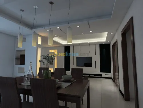 Design intérieur et extérieur en 3DMax