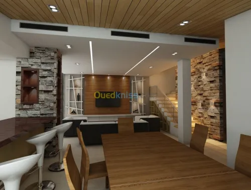 Design intérieur et extérieur en 3DMax