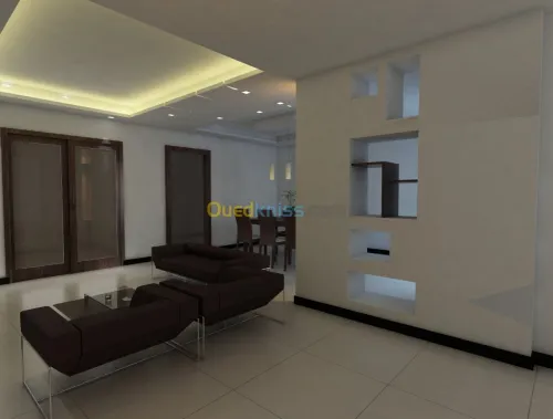 Design intérieur et extérieur en 3DMax